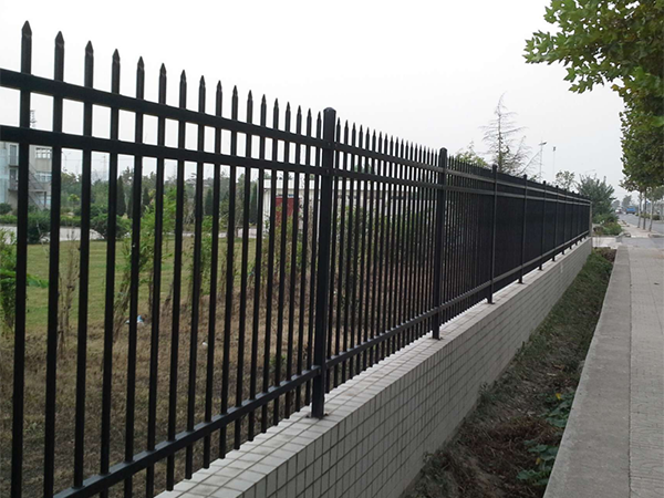 湖北学校围墙护栏图片3